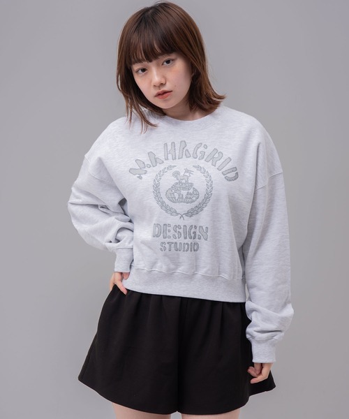 セール】『mahagrid/マハグリッド』 VINTAGE COLLEGE CROP