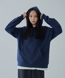 WEGO/リラックスフィットスウェットプルパーカー