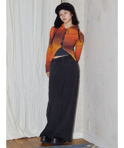 VEQUM（VEQUM）の「【VEQUM】LOOSE SWEAT PT（スウェットパンツ・レディース・ブラック/ブラウン/グレー・FREE）」の14枚目の写真