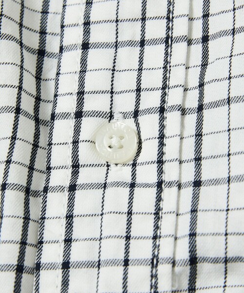 NAUTICA(ノーティカ)の「NAUTICA/ノーティカ Washed Twill Tattersall L/S Shirts/ウォッシュド ツイル タッタソール ロングスリーブシャツ(シャツ/ブラウス・メンズ・ブラック/オリーブ/オフホワイト・MEDIUM/LARGE/X-LARGE)」の7枚目の写真