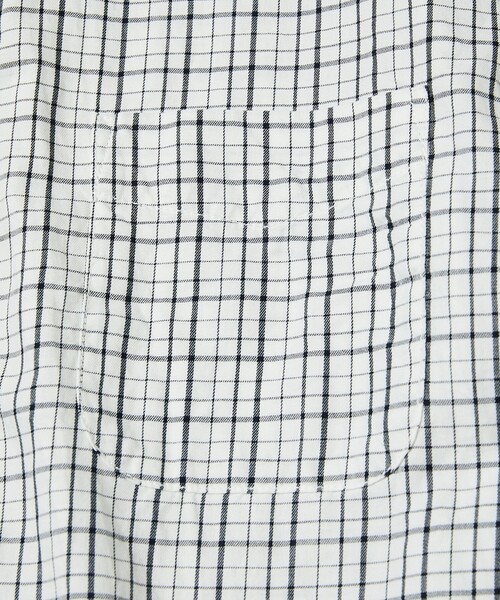 NAUTICA(ノーティカ)の「NAUTICA/ノーティカ Washed Twill Tattersall L/S Shirts/ウォッシュド ツイル タッタソール ロングスリーブシャツ(シャツ/ブラウス・メンズ・ブラック/オリーブ/オフホワイト・MEDIUM/LARGE/X-LARGE)」の8枚目の写真