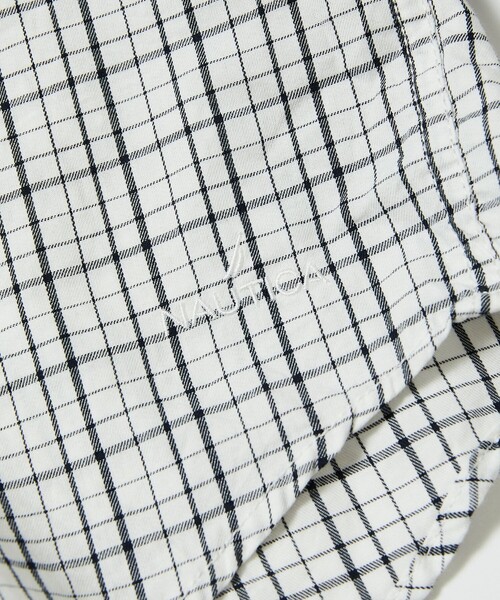 NAUTICA(ノーティカ)の「NAUTICA/ノーティカ Washed Twill Tattersall L/S Shirts/ウォッシュド ツイル タッタソール ロングスリーブシャツ(シャツ/ブラウス・メンズ・ブラック/オリーブ/オフホワイト・MEDIUM/LARGE/X-LARGE)」の9枚目の写真