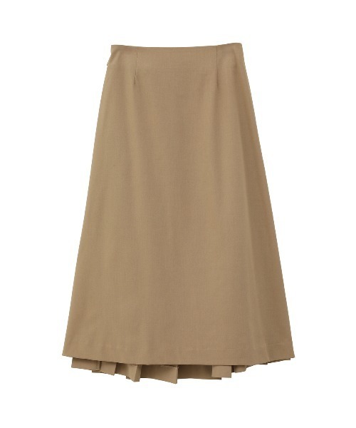 MANOF(マノフ)の「WIDE PLEATS SKIRT(スカート・レディース・ベージュ/ブラック・S/M)」の16枚目の写真
