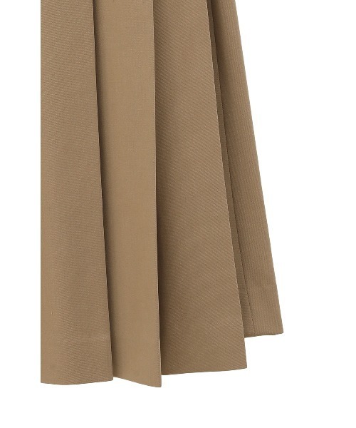 MANOF(マノフ)の「WIDE PLEATS SKIRT(スカート・レディース・ベージュ/ブラック・S/M)」の20枚目の写真