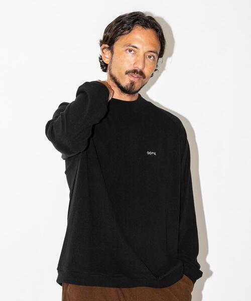 URBAN RESEARCH Sonny Label（アーバンリサーチサニーレーベル）の「OOPS　ベーシックモックネックプルオーバー（Tシャツ/カットソー・メンズ・ホワイト/ブラック・LARGE/MEDIUM）」の3枚目の写真