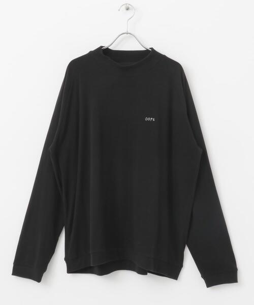 URBAN RESEARCH Sonny Label（アーバンリサーチサニーレーベル）の「OOPS　ベーシックモックネックプルオーバー（Tシャツ/カットソー・メンズ・ホワイト/ブラック・LARGE/MEDIUM）」の11枚目の写真