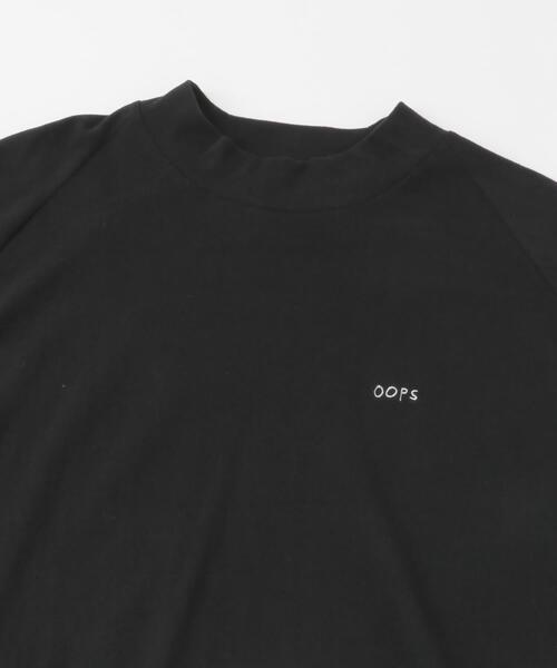 URBAN RESEARCH Sonny Label（アーバンリサーチサニーレーベル）の「OOPS　ベーシックモックネックプルオーバー（Tシャツ/カットソー・メンズ・ホワイト/ブラック・LARGE/MEDIUM）」の12枚目の写真