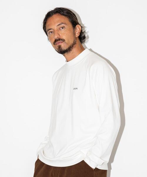 URBAN RESEARCH Sonny Label（アーバンリサーチサニーレーベル）の「OOPS　ベーシックモックネックプルオーバー（Tシャツ/カットソー・メンズ・ホワイト/ブラック・LARGE/MEDIUM）」の13枚目の写真