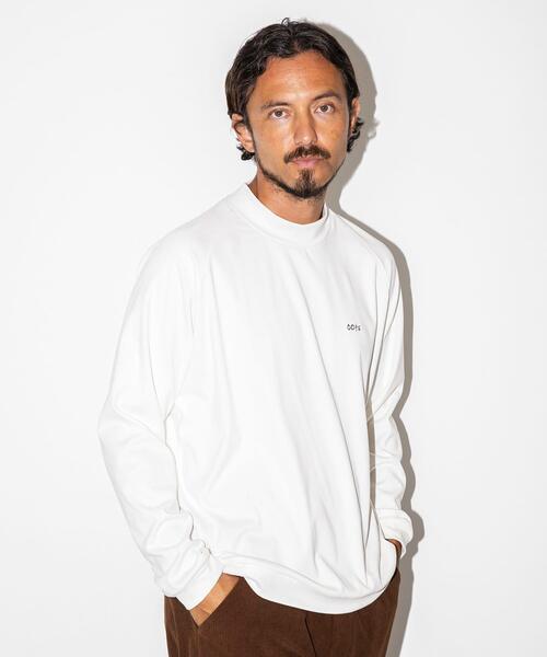 URBAN RESEARCH Sonny Label（アーバンリサーチサニーレーベル）の「OOPS　ベーシックモックネックプルオーバー（Tシャツ/カットソー・メンズ・ホワイト/ブラック・LARGE/MEDIUM）」の14枚目の写真