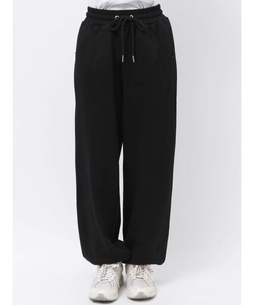 Ungrid（アングリッド）の「【NO GOOD TV×Ungrid】“NO“ GOOD UNIVERSITY LOGO Sweatpants（スウェットパンツ・レディース・ブラック/ホワイト・SMALL/LARGE/MEDIUM）」の21枚目の写真