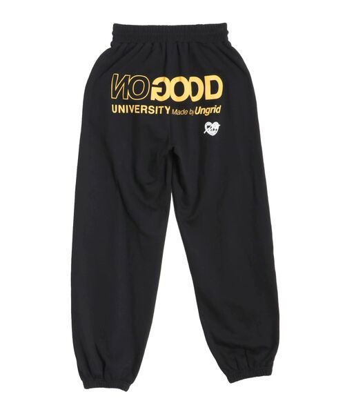 Ungrid（アングリッド）の「【NO GOOD TV×Ungrid】“NO“ GOOD UNIVERSITY LOGO Sweatpants（スウェットパンツ・レディース・ブラック/ホワイト・SMALL/LARGE/MEDIUM）」の16枚目の写真
