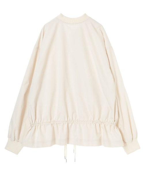 Green　Parks（グリーンパークス）の「■高橋愛×GreenParksドロストMA-1（MA-1・レディース・アイボリー/ブラック/ネイビー・FREE）」の7枚目の写真