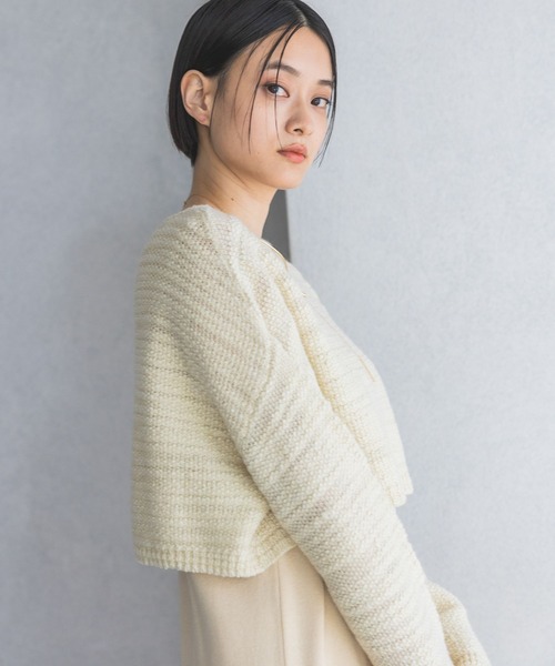 A part by（アパートバイ）の「ツィード2Pニットワンピース