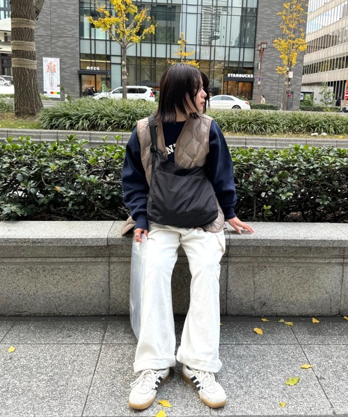 INTER FACTORY（インターファクトリー）の「あいり-multi shoulder bag/マルチショルダーバッグ made by inter factory（ショルダーバッグ・レディース・ブラック/カーキ/グレー/ベージュ・FREE）」の10枚目の写真