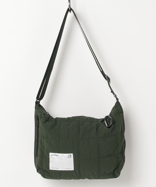 ADAM PATEK(アダムパテック)の「【Km】【it】【ADAMPATEK】square quilt middle shoulder bag/スクエアキルトミディアムショルダーバッグ(ショルダーバッグ・メンズ・カーキ/ブラック/グレー・FREE)」の16枚目の写真