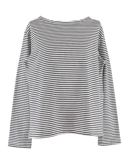 レギュラーコットンサイドスリットカットソー レイヤード（T