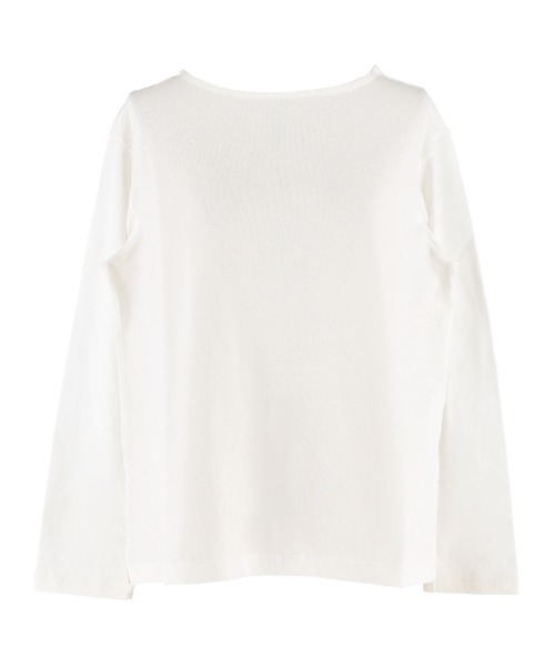 coca(coca)(コカ)の「レギュラーコットンサイドスリットカットソー レイヤード(Tシャツ/カットソー・レディース・ブラック/ホワイト/その他1/チャコール・S/L/M)」の22枚目の写真