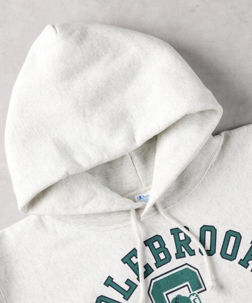 Champion(チャンピオン)の「Champion(チャンピオン)【メンズ】「REVERSE WEAVE」プリントプルパーカー(パーカー・メンズ・ブラック/オフホワイト・M/L/XL)」の16枚目の写真