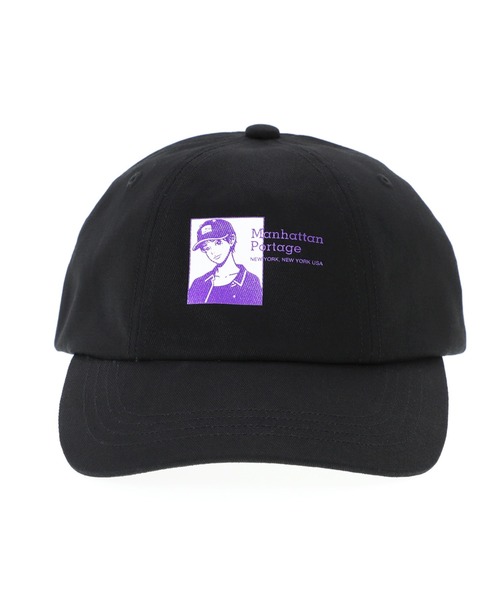 Manhattan Portage（マンハッタンポーテージ）の「Manhattan Portage × Hime Cap（キャップ・メンズ・ブラック・FREE）」の2枚目の写真
