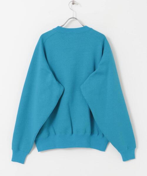 FORK&SPOON(フォークアンドスプーン)の「FORK&SPOON ラフィー裏毛クルーネックスウェット(スウェット・メンズ・ブラック/オフホワイト/ブルー・5/4)」の16枚目の写真