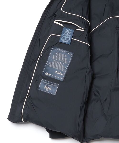 HERNO(ヘルノ)の「HERNO L'Eskimo JACKET ヘルノ レスキモー ダウンジャケット(ダウンジャケット/コート・メンズ・ブラック/ダークグレー/ブラウン系1・50/46/48/44)」の5枚目の写真