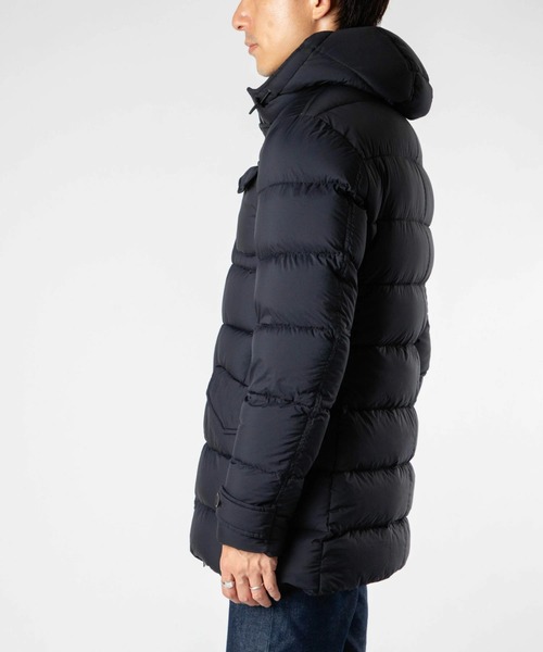 HERNO(ヘルノ)の「HERNO L'Eskimo JACKET ヘルノ レスキモー ダウンジャケット(ダウンジャケット/コート・メンズ・ブラック/ダークグレー/ブラウン系1・50/46/48/44)」の8枚目の写真