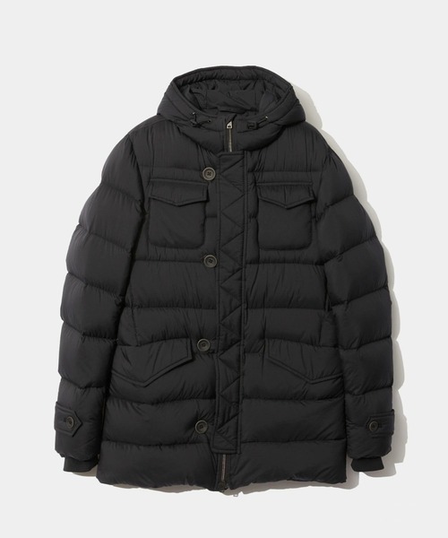 Herno ブラック リバーシブルキルティングジャケット44 お値下げ Herno ブラック リバーシブルキルティングジャケット44 お値下げ