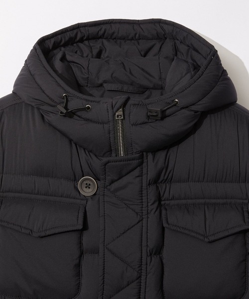 HERNO(ヘルノ)の「HERNO L'Eskimo JACKET ヘルノ レスキモー ダウンジャケット(ダウンジャケット/コート・メンズ・ブラック/ダークグレー/ブラウン系1・50/46/48/44)」の10枚目の写真