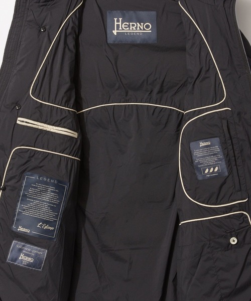 HERNO(ヘルノ)の「HERNO L'Eskimo JACKET ヘルノ レスキモー ダウンジャケット(ダウンジャケット/コート・メンズ・ブラック/ダークグレー/ブラウン系1・50/46/48/44)」の15枚目の写真