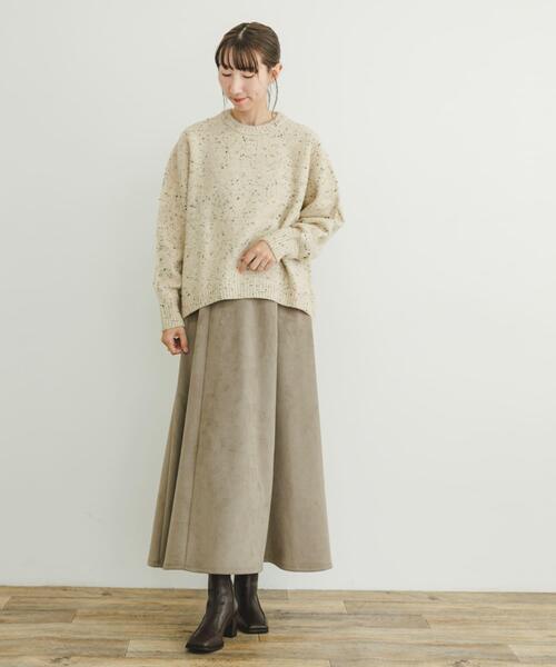 セール】ネップクルーネックニット（ニット/セーター）｜ITEMS