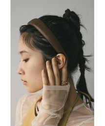 STYLEMIXER（スタイルミキサー）の「フェイクレザーカチューシャ（カチューシャ・レディース）」