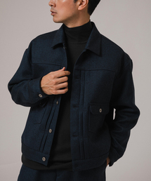 EDIFICE | LA BOUCLE (ラブークル) GANSHIN KERSEY トラッカージャケット(その他アウター)