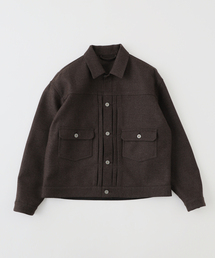 LA BOUCLE (ラブークル) GANSHIN KERSEY トラッカージャケット