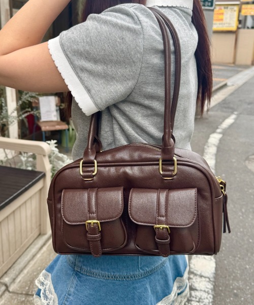 searoomlynn Wポケットバッグ　ブラック新品 SeaRoomlynn - searoomlynn Wポケットバッグ ブラック新品の通販 by