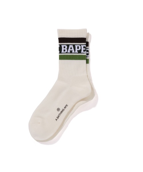BAPE LINE SOCKS（ソックス/靴下）｜A BATHING APE（ア