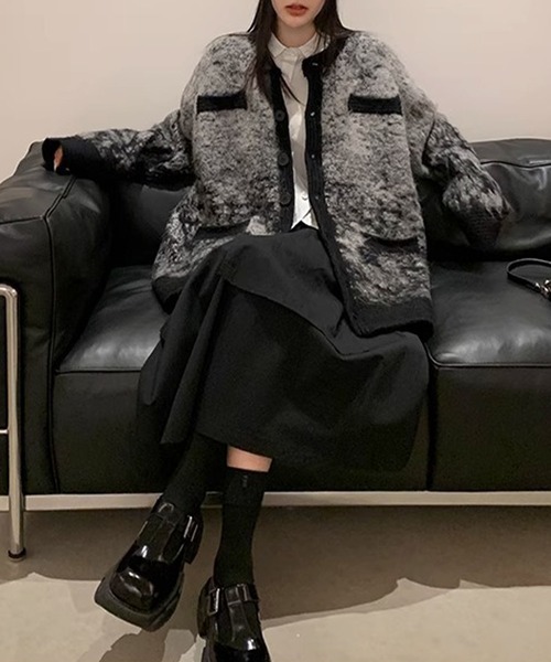 aimoha(アイモハ)の「ユニセックス ニット (AW)(ニット/セーター・レディース・ブラック・MEDIUM/LARGE/X-LARGE/XX-LARGE)」の9枚目の写真