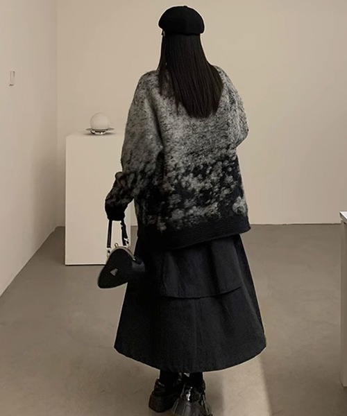 aimoha(アイモハ)の「ユニセックス ニット (AW)(ニット/セーター・レディース・ブラック・MEDIUM/LARGE/X-LARGE/XX-LARGE)」の8枚目の写真