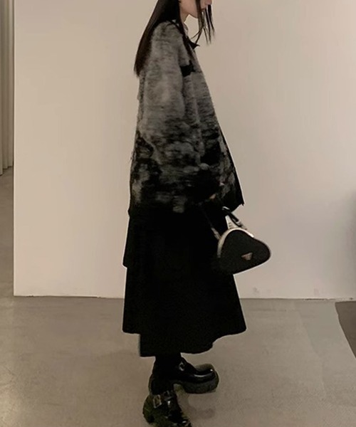 aimoha(アイモハ)の「ユニセックス ニット (AW)(ニット/セーター・レディース・ブラック・MEDIUM/LARGE/X-LARGE/XX-LARGE)」の4枚目の写真