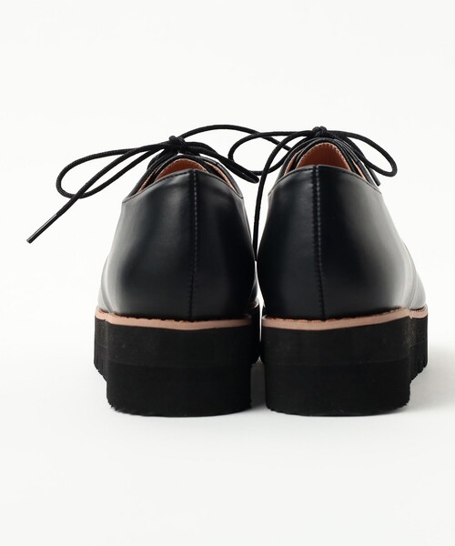 BEAMS HEART(ビームスハート)の「厚底 マニッシュ レースアップシューズ(22.5~24.5cm)(ドレスシューズ・レディース・ブラック/その他・SMALL/MEDIUM/LARGE)」の14枚目の写真