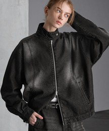 SERACE | 【SERACE】Vintage design stand neck denim blouson / ヴィンテージデザインスタンドネックデニムブルゾン(デニムジャケット)