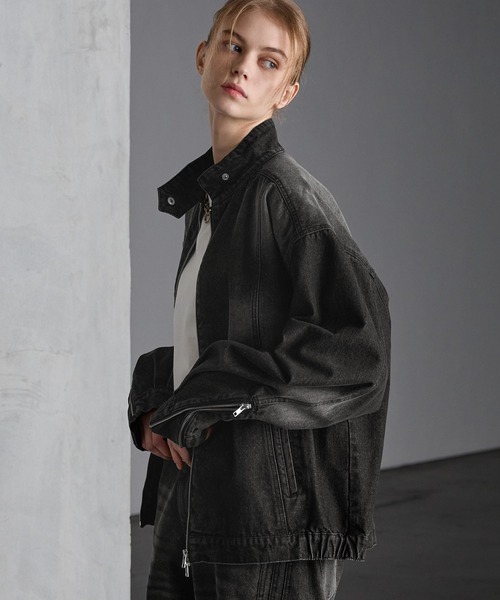 Vintage デザイン ブルゾン CLEL】High Vintage Design Blouson/ハイヴィンテージデザイン合