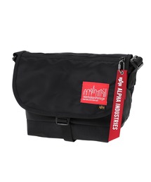 Manhattan Portage | Nylon Messenger Bag JR Flap Zipper Pocket ALPHA(メッセンジャーバッグ)