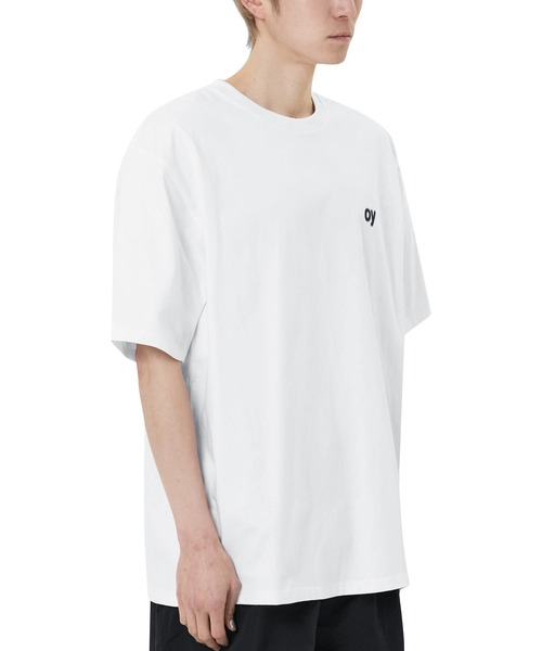 ★OY★WOBBLY LOGO TEE - WHITE★正規品/韓国直送料込/人気 OY/オーワイ』 WOBBLY LOGO TEE/ウォブリーロゴティーシャツ OY