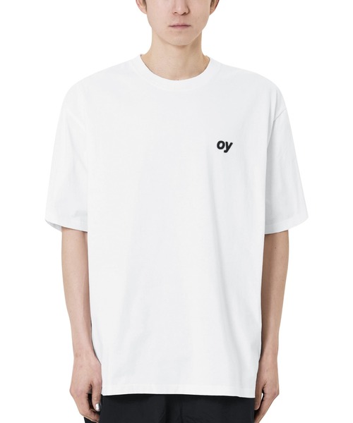 ★OY★WOBBLY LOGO TEE - WHITE★正規品/韓国直送料込/人気 OY/オーワイ』 WOBBLY LOGO TEE/ウォブリーロゴティーシャツ OY