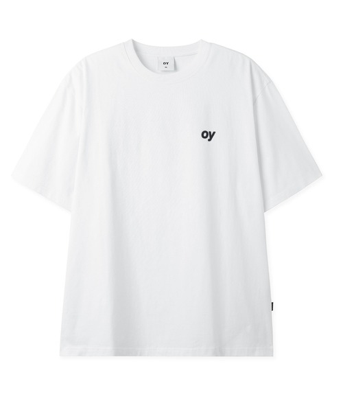 ★OY★WOBBLY LOGO TEE - WHITE★正規品/韓国直送料込/人気 OY/オーワイ』 WOBBLY LOGO TEE/ウォブリーロゴティーシャツ OY
