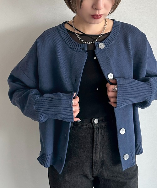 セール/ブランド古着】ニットカーディガン（カーディガン/ボレロ  