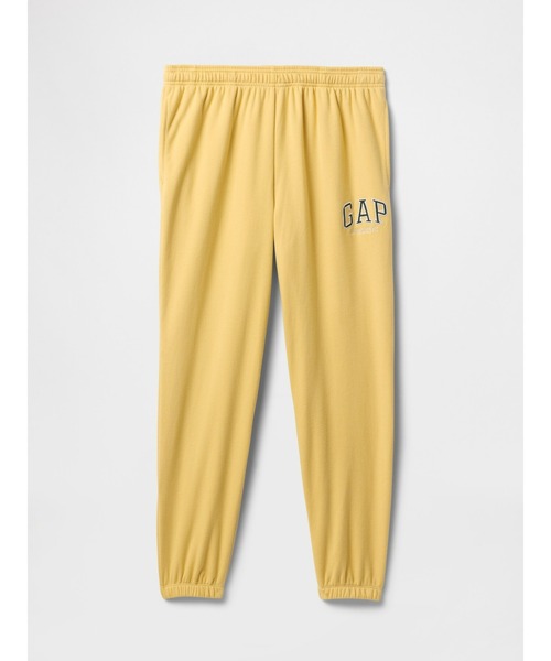 UTTA ジョガーパンツ イエロー ロゴ付き UTTA ジョガーパンツ イエロー ロゴ付き スウェット ジョガーパンツ