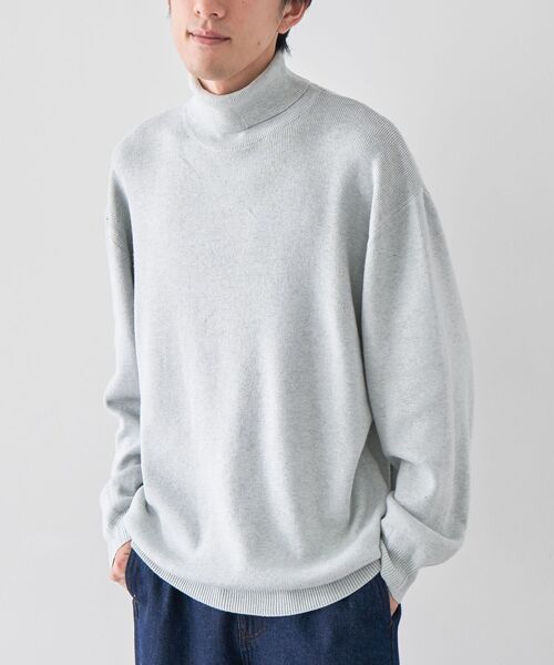 CRAFT STANDARD BOUTIQUE（クラフトスタンダードブティック）の「タートルネックニット（ニット/セーター・レディース・レッド/杢グレー/ブラック/ホワイト系その他・M/XL/L）」の8枚目の写真