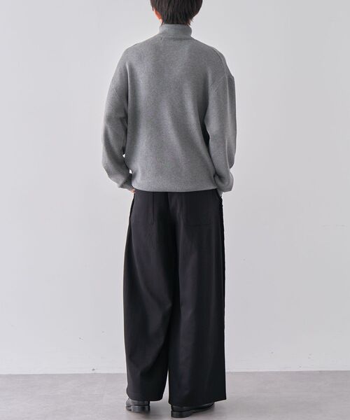 CRAFT STANDARD BOUTIQUE（クラフトスタンダードブティック）の「タートルネックニット（ニット/セーター・レディース・レッド/杢グレー/ブラック/ホワイト系その他・M/XL/L）」の10枚目の写真