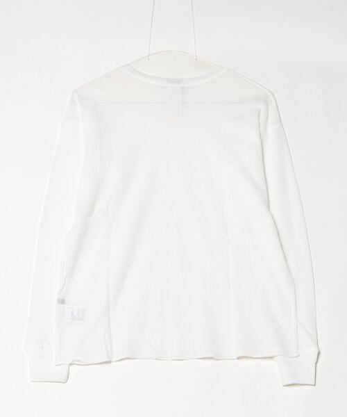DOUBLE STANDARD CLOTHING(ダブルスタンダードクロージング)の「シアーナイロンワッフルカットソー(Tシャツ/カットソー・レディース・オフホワイト/ネイビー・36/38)」の14枚目の写真